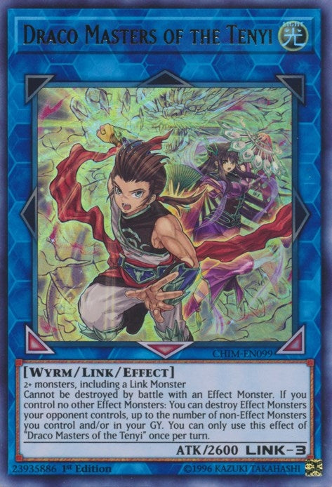 Image for Draco Masters of the Tenyi (CHIM-EN099) (CHIM) - YuGiOh