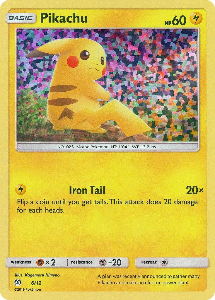 Image for Pikachu (006/012) (MCD19) - Pokemon