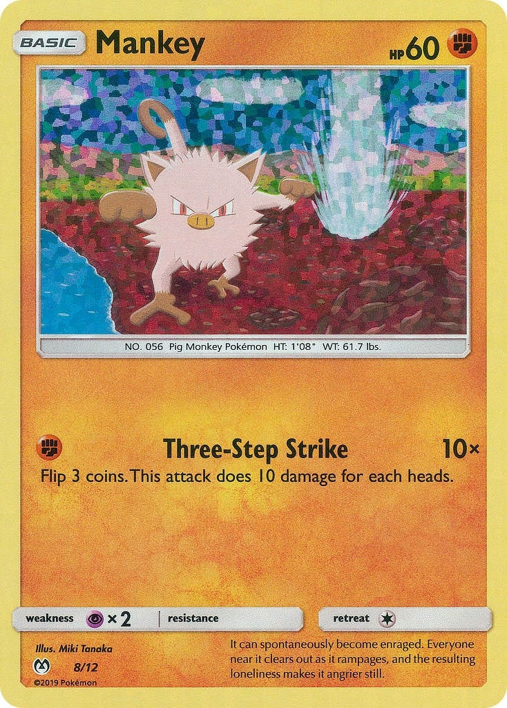 Image for Mankey (008/012) (MCD19) - Pokemon