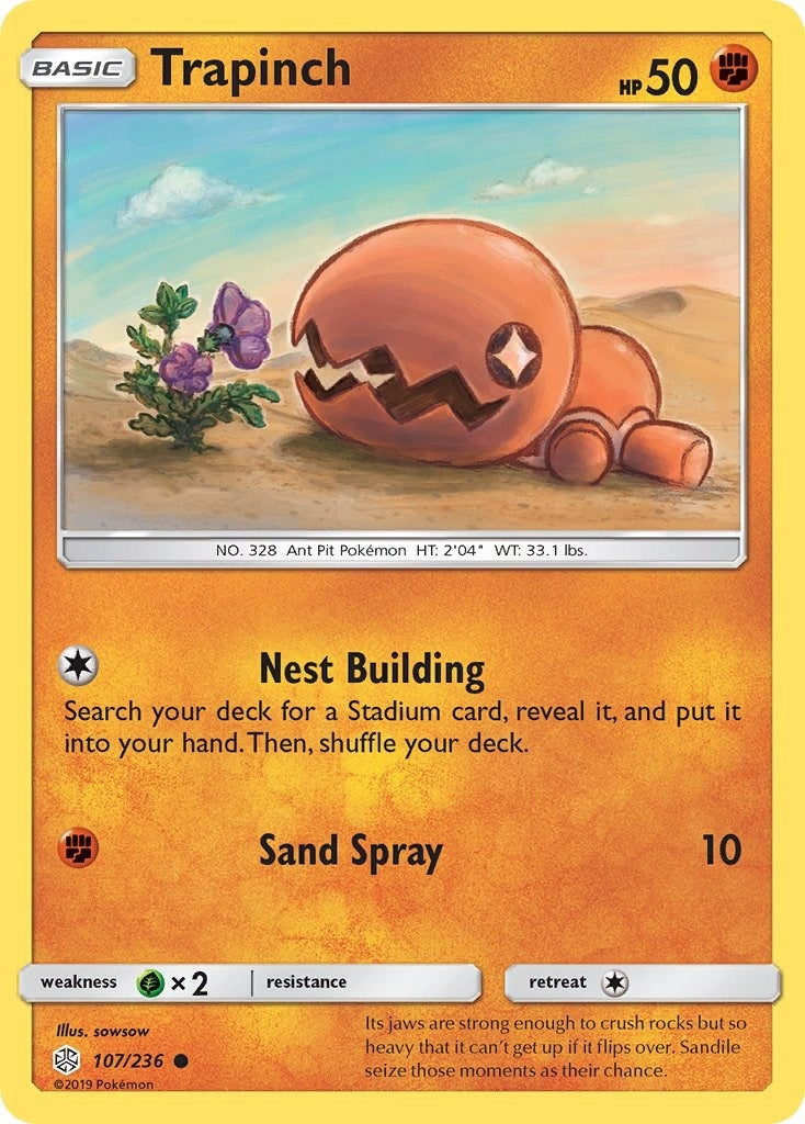 Image for Trapinch (107/236) (SM12) - Pokemon