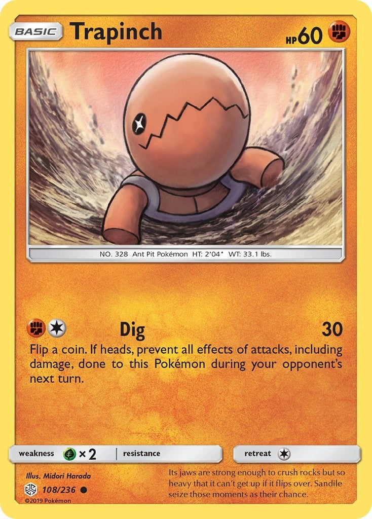 Image for Trapinch (108/236) (SM12) - Pokemon