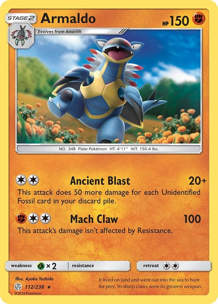 Image for Armaldo (112/236) (SM12) - Pokemon