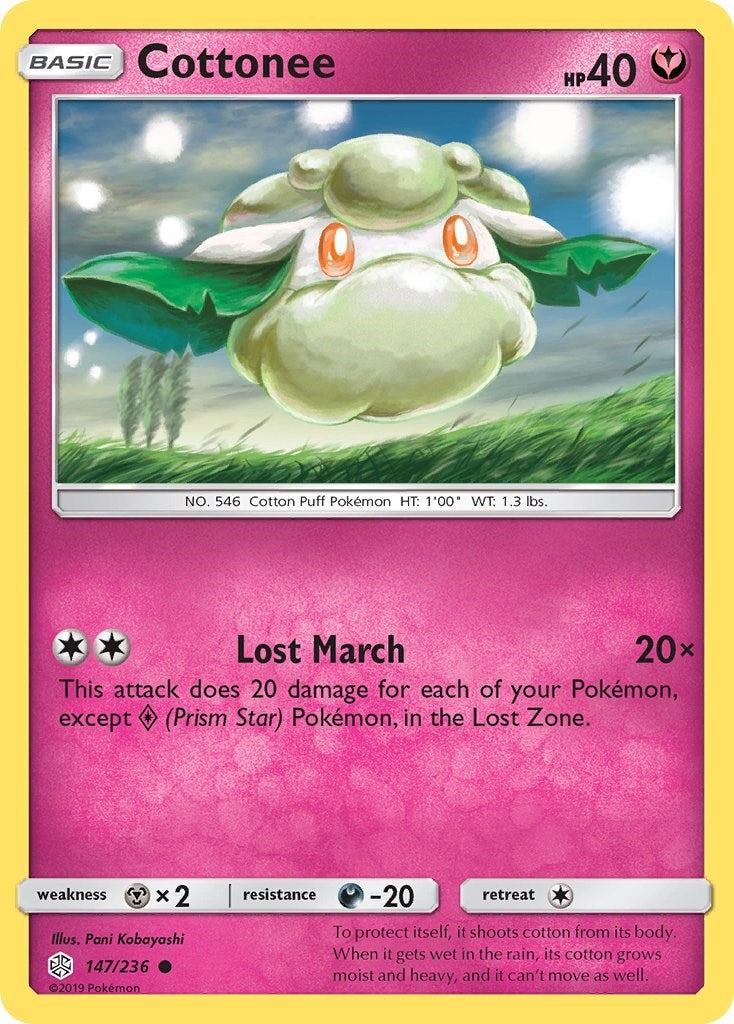 Image for Cottonee (147/236) (SM12) - Pokemon