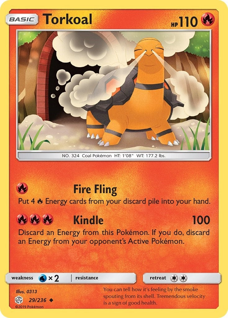 Image for Torkoal (29/236) (SM12) - Pokemon
