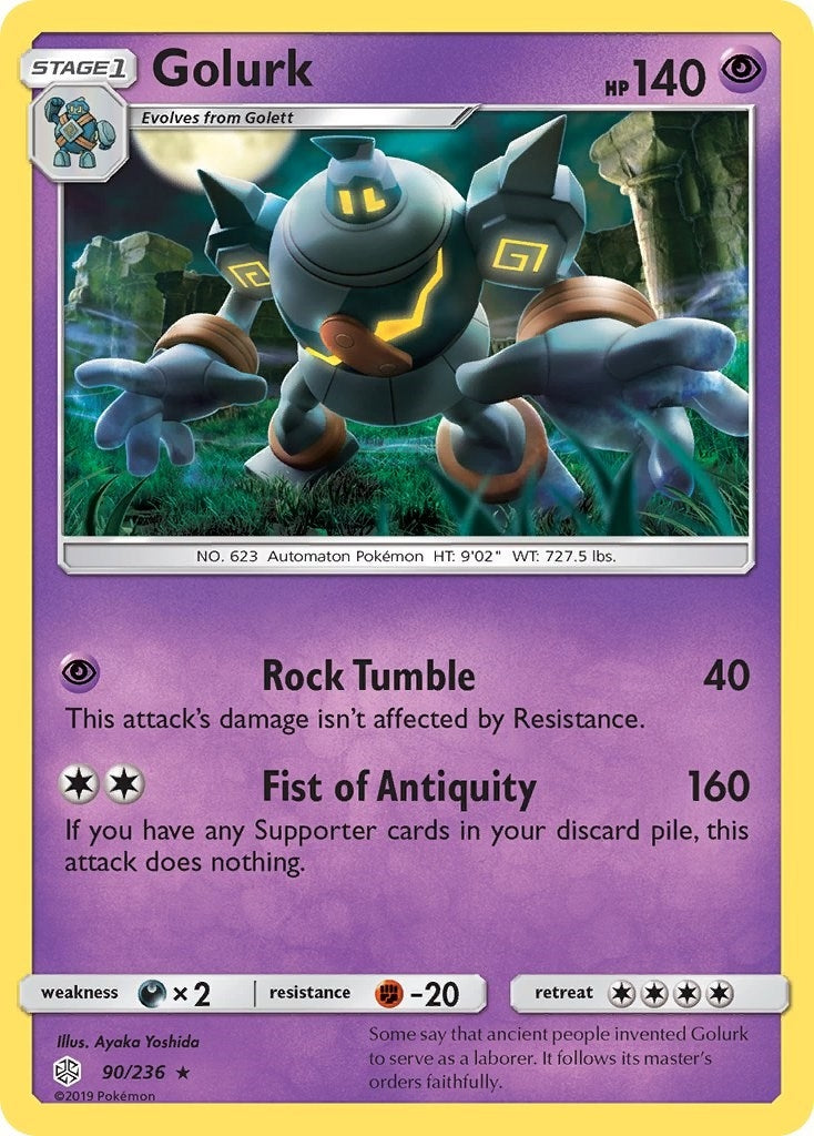 Image for Golurk (90/236) (SM12) - Pokemon