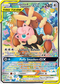 Image for Mega Lopunny & Jigglypuff GX (Alternate Full Art) (226/236) (SM12) - Pokemon