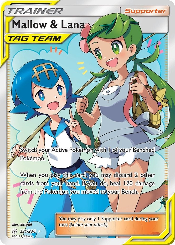 Image for Mallow & Lana (Full Art) (231/236) (SM12) - Pokemon