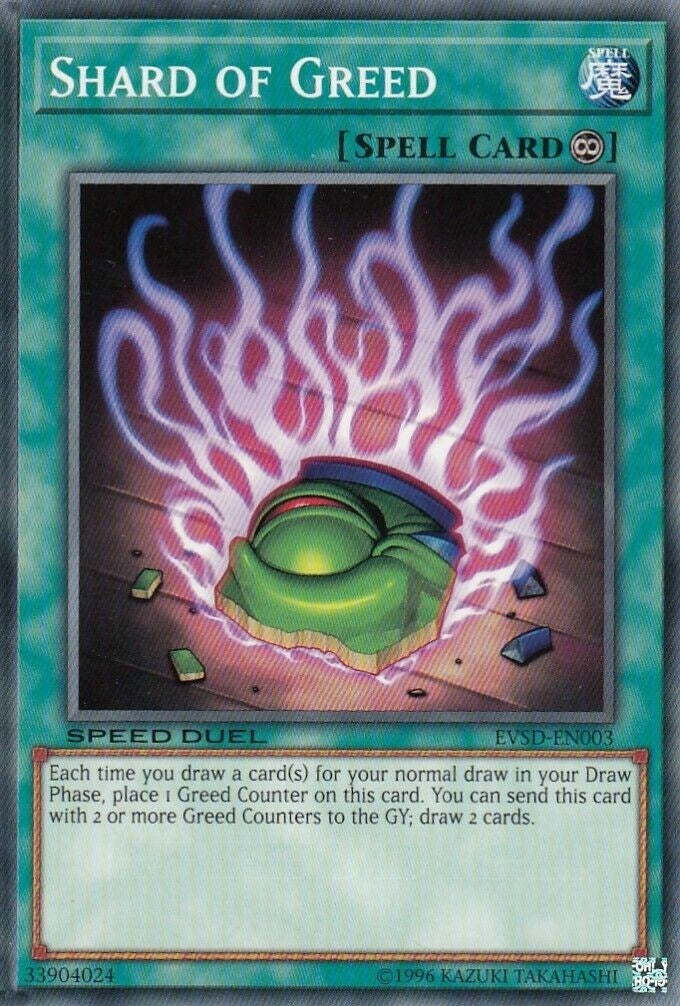 Image for Shard of Greed (EVSD-EN003) (EVSD) - YuGiOh