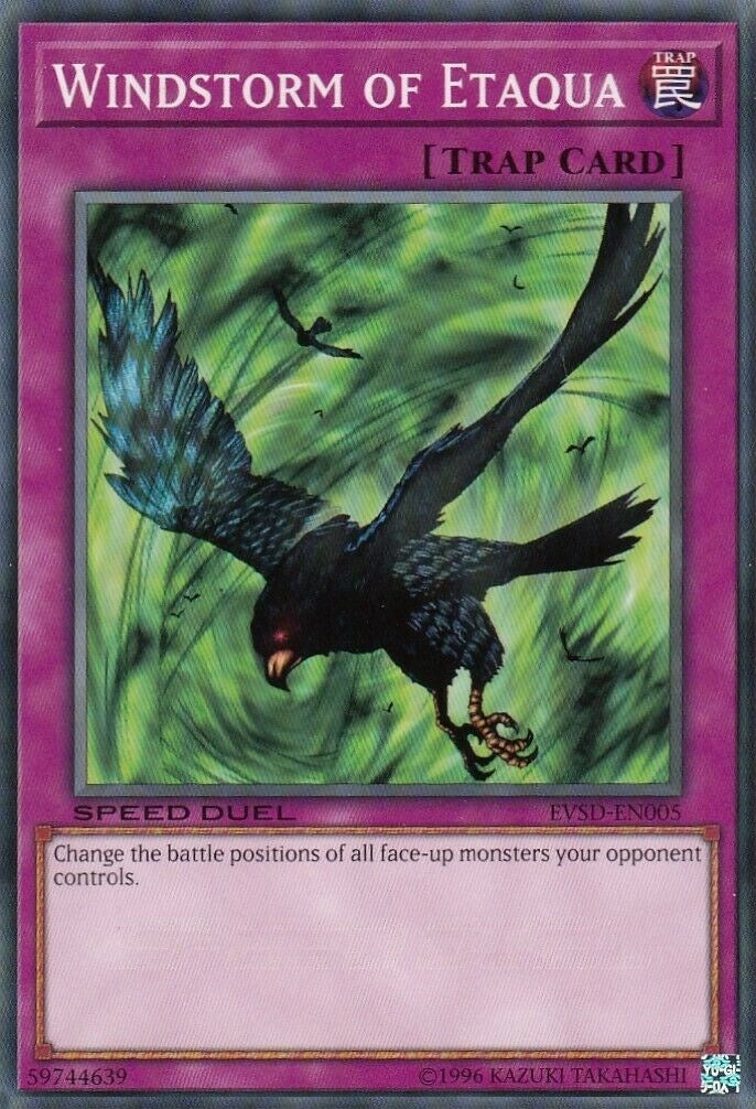 Image for Windstorm of Etaqua (EVSD-EN005) (EVSD) - YuGiOh
