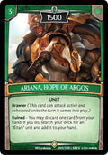 Image for Ariana, Hope of Argos (5/100 | 5REV) (Revelations) - Argent Saga TCG