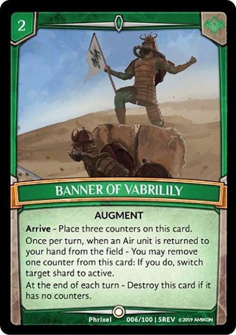 Image for Banner of Vabrilily (6/100 | 5REV) (Revelations) - Argent Saga TCG