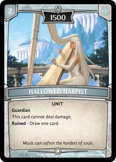 Image for Hallowed Harpist (37/100 | 5REV) (Revelations) - Argent Saga TCG