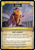 Image for Liam, Brutal Tyrant (43/100 | 5REV) (Revelations) - Argent Saga TCG