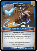 Image for Mara, Mischievous Witch (47/100 | 5REV) (Revelations) - Argent Saga TCG