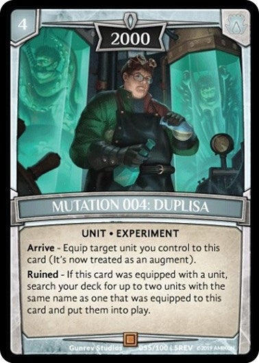 Image for Mutation 004: Duplisa (55/100 | 5REV) (Revelations) - Argent Saga TCG