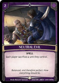 Image for Neutral Evil (56/100 | 5REV) (Revelations) - Argent Saga TCG