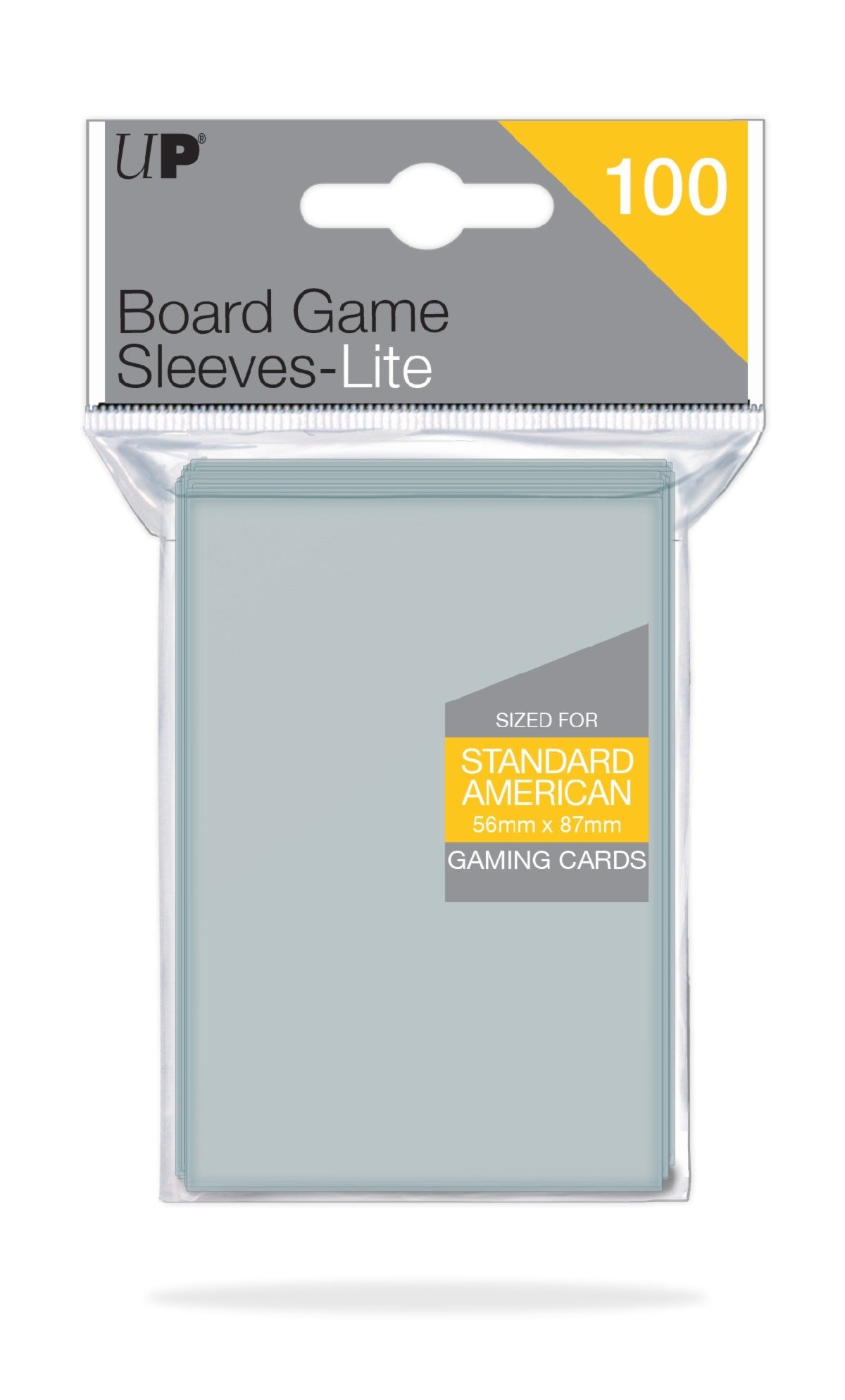Image for Lite Standard American Board Game Sleeves - 56mm X 87mm (100-Pack) - Card Sleeves