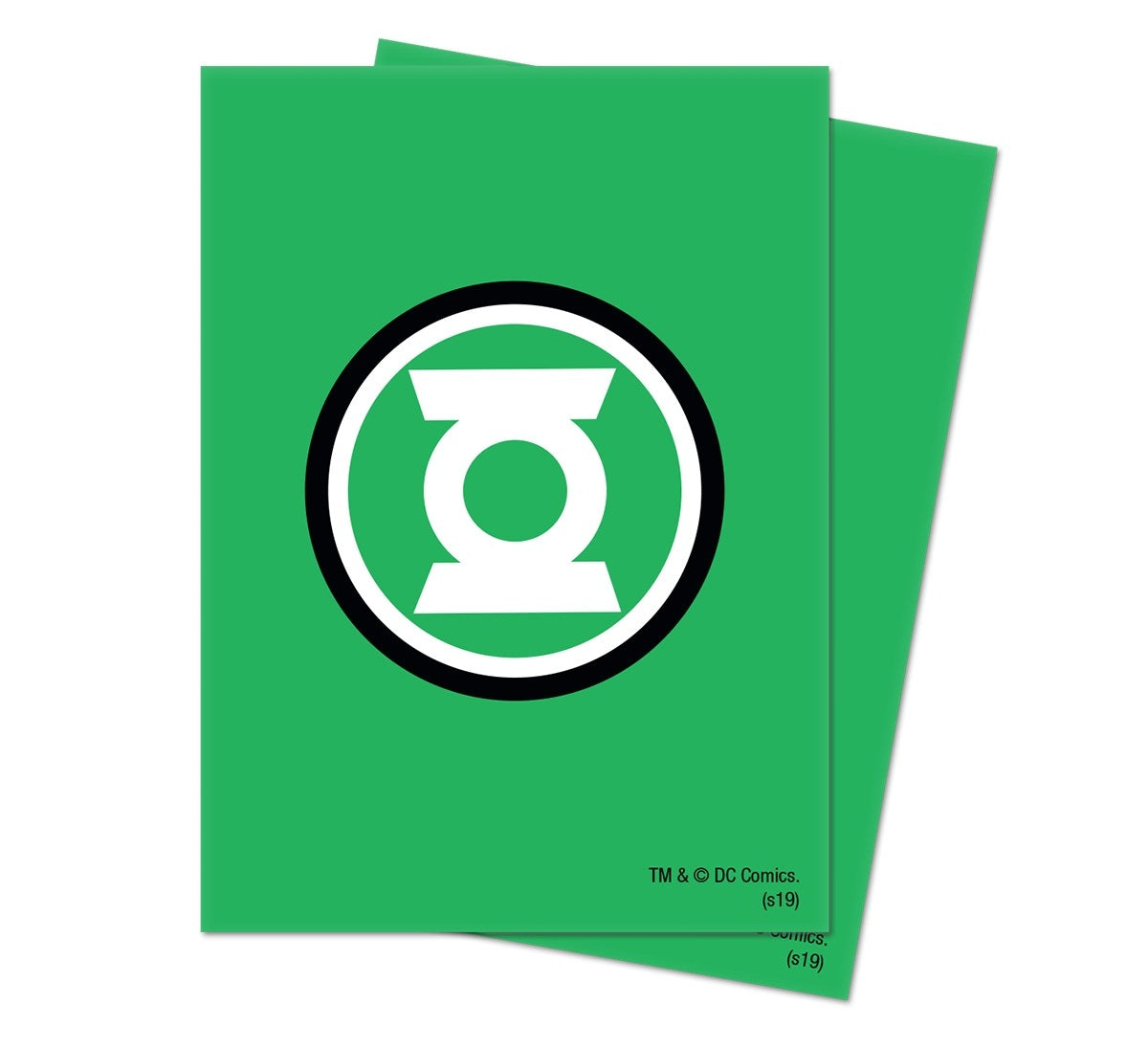 Image for Justice League Standard Deck Protector Sleeves - Green Lantern (65-Pack) - Card Sleeves