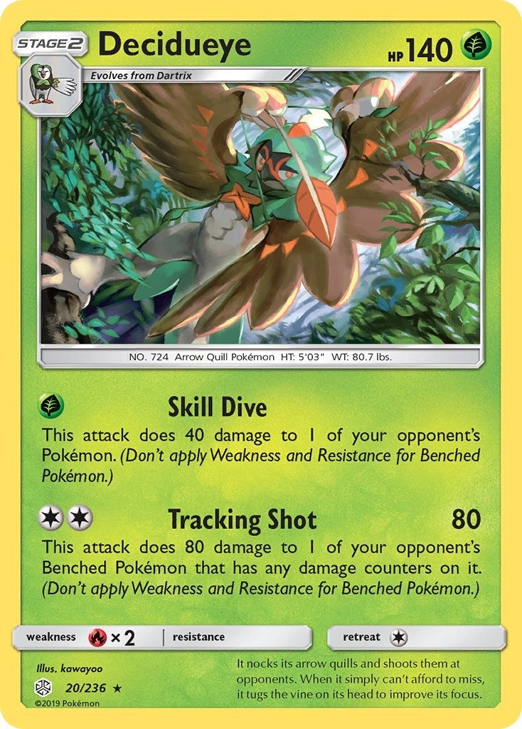 Image for Decidueye (20/236) (SM12) - Pokemon