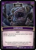 Image for Shrieker (80/100 | 5REV) (Revelations) - Argent Saga TCG