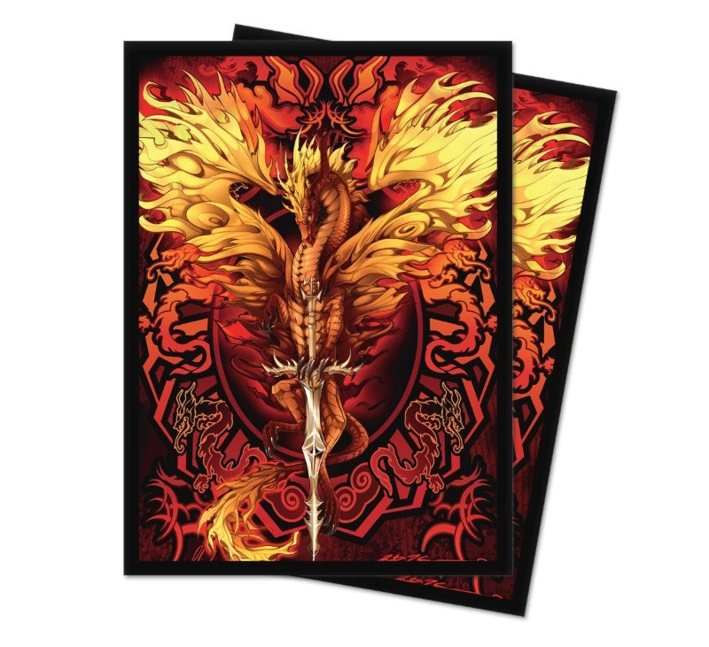 Image for Ruth Thompson Flameblade Standard Deck Protector sleeves (100-Pack) - Card Sleeves