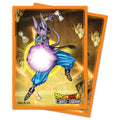 Image for Standard Deck Protectors for Dragon Ball Super CCG - Beerus (65-Pack) - Card Sleeves