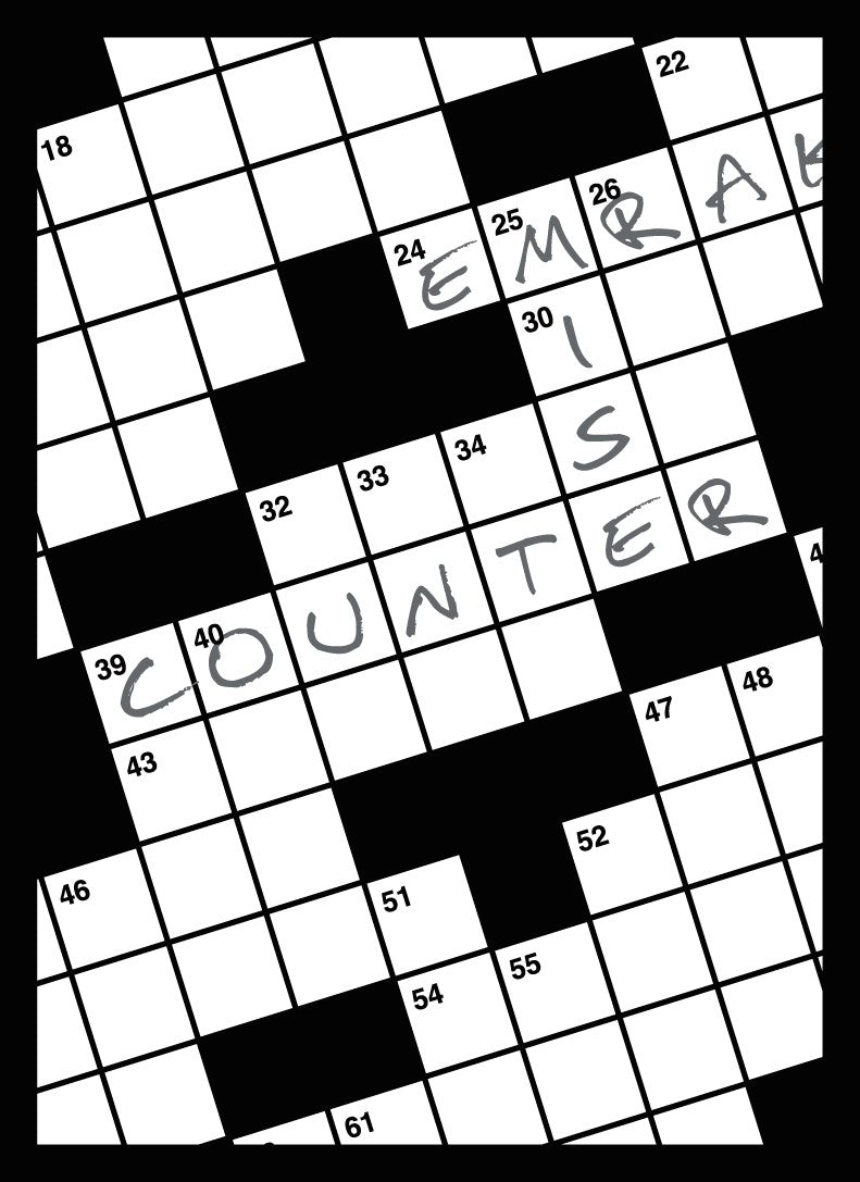 Image for Double Matte Art Sleeve - Crossword (50-Pack) - Card Sleeves