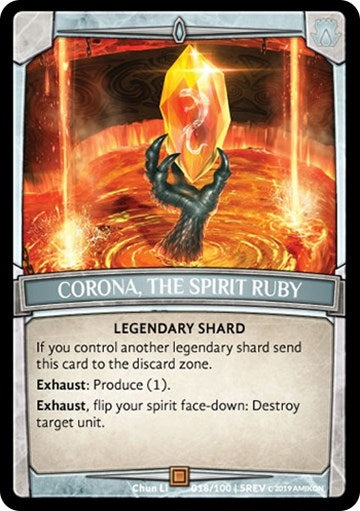Image for Corona, the Spirit Ruby (18/100 | 5REV) (Revelations) - Argent Saga TCG