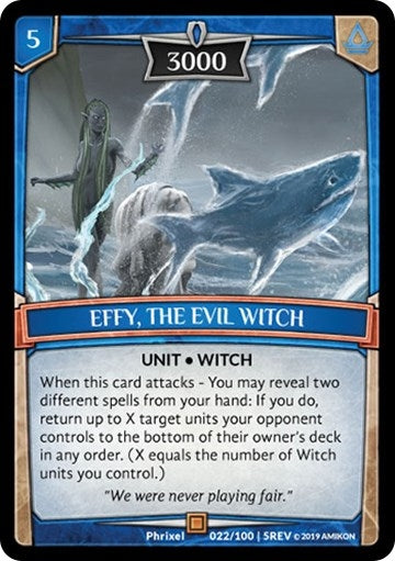 Image for Effy, the Evil Witch (22/100 | 5REV) (Revelations) - Argent Saga TCG