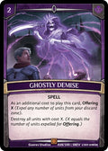 Image for Ghostly Demise (28/100 | 5REV) (Revelations) - Argent Saga TCG