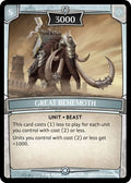 Image for Great Behemoth (35/100 | 5REV) (Revelations) - Argent Saga TCG
