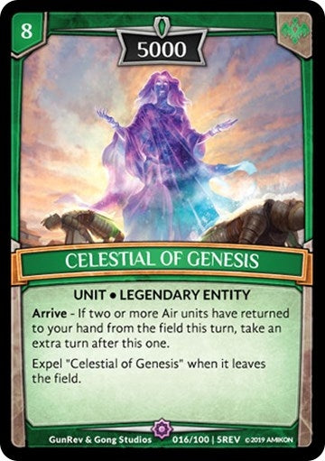 Image for Celestial of Genesis (16/100 | 5REV) (Revelations) - Argent Saga TCG