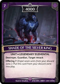 Image for Shade of the Silver King (76/100 | 5REV) (Revelations) - Argent Saga TCG