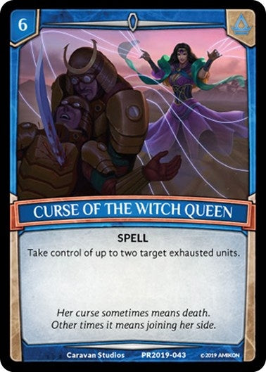 Image for Curse of the Witch Queen (PR2019-043) (Argent Saga Promos) - Argent Saga TCG