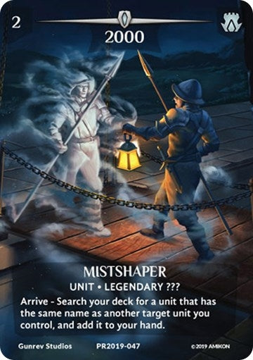 Image for Mistshaper (Serial Numbered) (PR2019-047) (Argent Saga Promos) - Argent Saga TCG