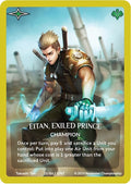 Eitan, Exiled Prince (Gold Metal Prize Card) (20/86 | 1INT) (Argent Saga Promos)
