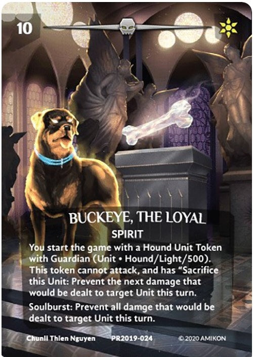 Image for Buckeye, the Loyal (Serial Numbered) (Foil) (PR2019-024) (Argent Saga Promos) - Argent Saga TCG
