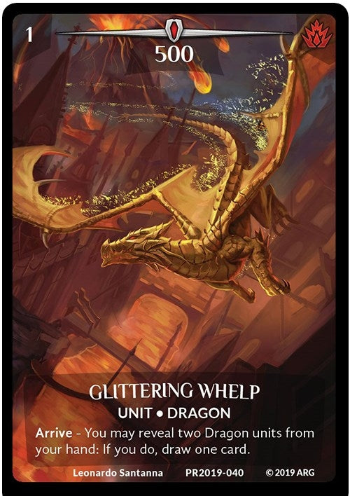Image for Glittering Whelp (Full Art) (PR2019-040) (Argent Saga Promos) - Argent Saga TCG