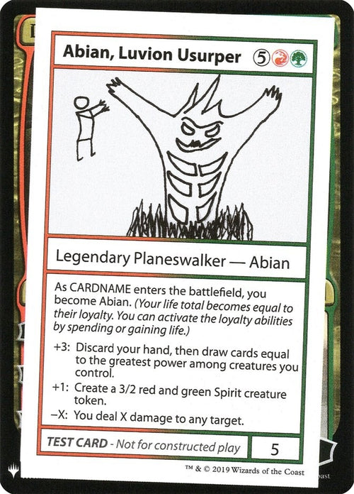 Image for Abian, Luvion Usurper (Mystery Booster: Convention Edition Exclusives) - Magic: The Gathering