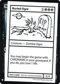 Image for Buried Ogre (Mystery Booster: Convention Edition Exclusives) - Magic: The Gathering