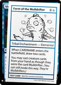 Image for Form of the Mulldrifter (Mystery Booster: Convention Edition Exclusives) - Magic: The Gathering