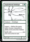 Image for Inspirational Antelope (Mystery Booster: Convention Edition Exclusives) - Magic: The Gathering