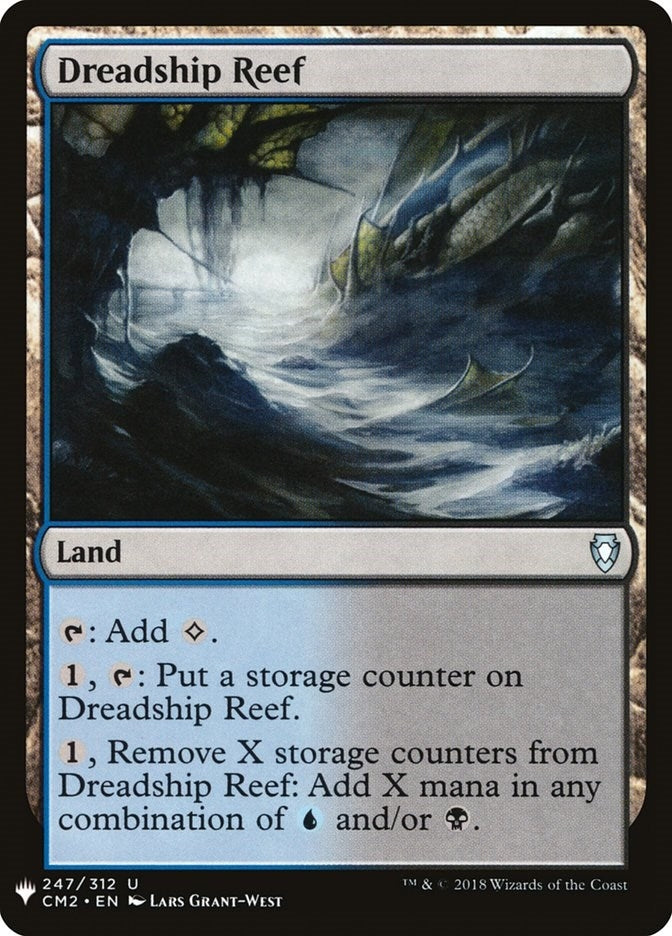 Image for Dreadship Reef (247) (The List Reprints) - Magic: The Gathering