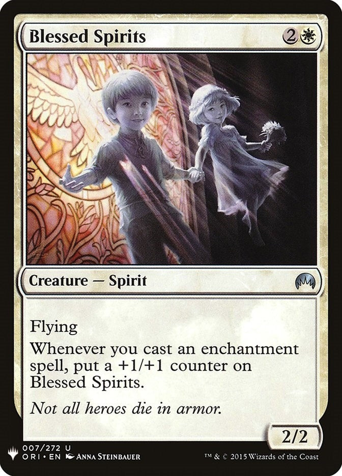Image for Blessed Spirits (7) (The List Reprints) - Magic: The Gathering