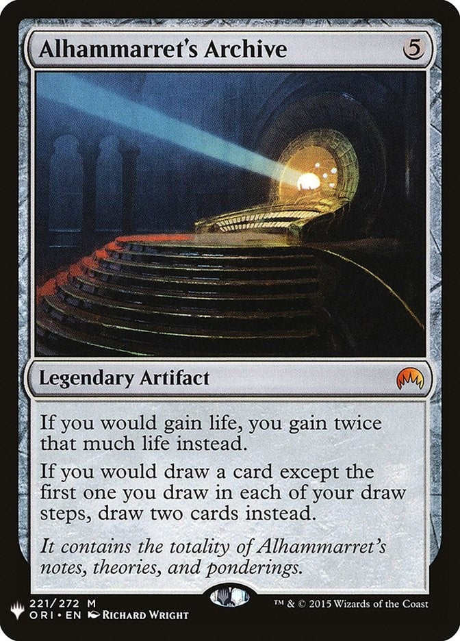 Image for Alhammarret's Archive (221) (The List Reprints) - Magic: The Gathering