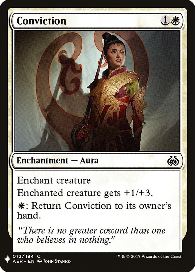 Image for Conviction (12) (The List Reprints) - Magic: The Gathering