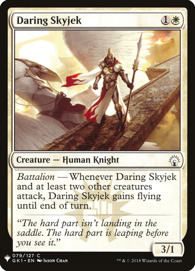 Image for Daring Skyjek (79) (The List Reprints) - Magic: The Gathering