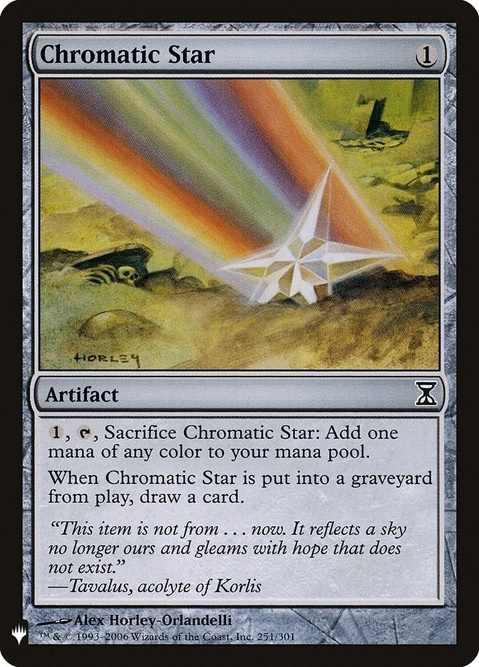 Image for Chromatic Star (251) (The List Reprints) - Magic: The Gathering