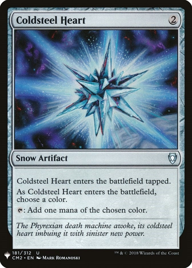 Image for Coldsteel Heart (181) (The List Reprints) - Magic: The Gathering
