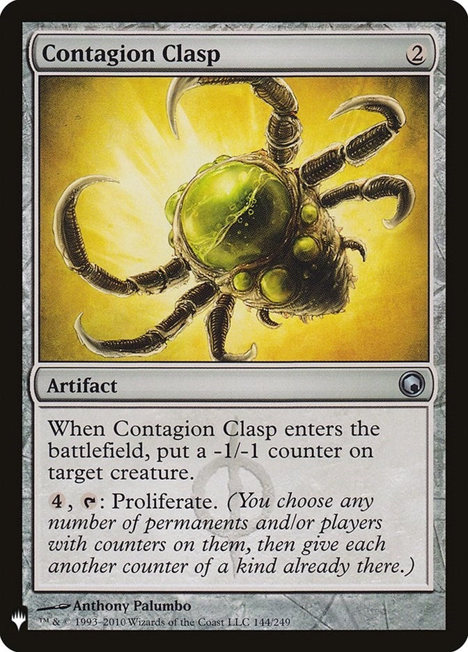 Image for Contagion Clasp (144) (The List Reprints) - Magic: The Gathering
